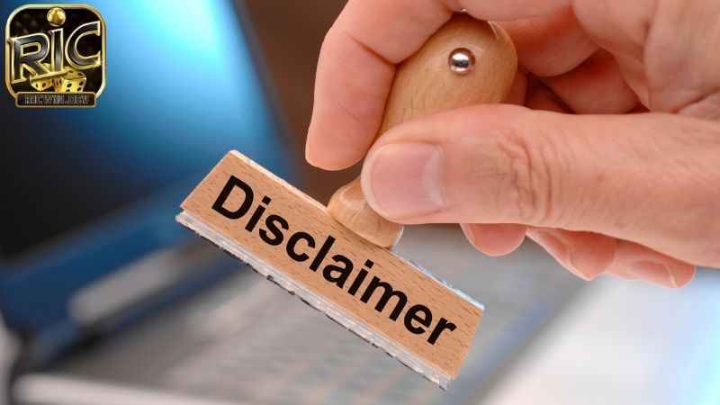 Chính Sách Miễn Trừ Trách Nhiệm Ricwin miễn trừ trách nhiệm ricwin